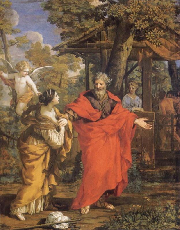 Pietro da Cortona The return of Hagar china oil painting image